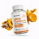 Capsules curcumine curcumine curcumine pour support articulaire et immunitaire + dose unique d'absorption élevée, formule hydro-dispersible - 30 jours d'approvisionnement