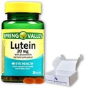 Spring Valley Lutein 20mg- met Zeaxanthine 30 softgels (verpakking van 1), Ingepakt door Fusion Shop Store