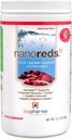 Biopharma Scientific Nanoreds: Reds Superfood Fruit & groentepoeder Smoothie Mix voor de spijsvertering gezondheid & Immuniteit met antioxidanten, vitamineC, vlierbes, granaatappel, Berry smaak, 30 porties
