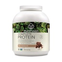 PlantFusion Complete Vegan Protein Powder - Plant Based Protein Powder with BCAAs, Digestieve Enzymen and Pea Protein - Keto, Glutenvrij, Sojavrij, Niet-Dairy, Geen Suiker, Niet-GMO - Rijke Chocolade 5 lb