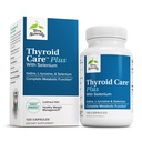 Terry Naturally Thyroid Care Plus - Supplement om de schildklier te helpen - Dieetsupplement voor energie en gezonde haarondersteuning - Supplement met L-tyrosine en Selenium - 120 capsules