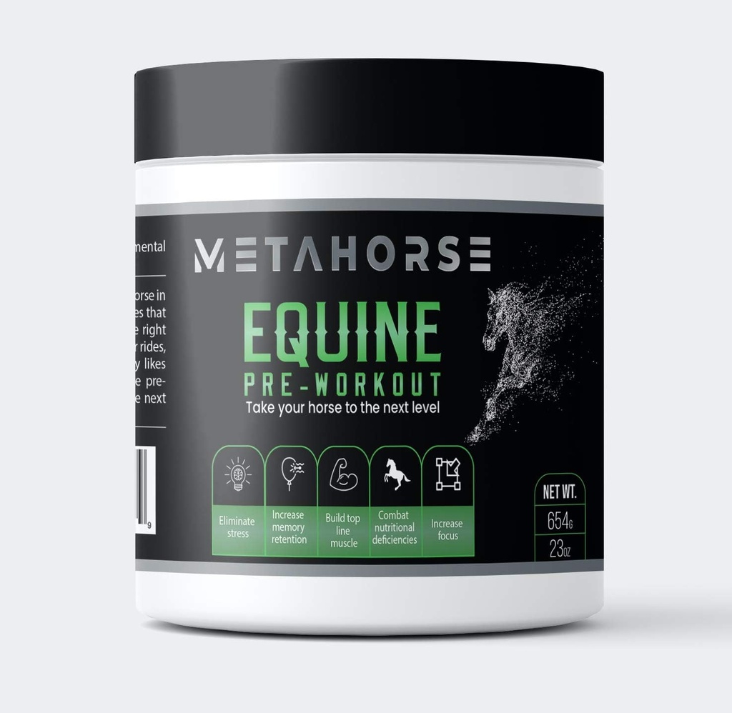 Equine Pre-workout, Calming, Horse Vitamine Mineral Supplementen, Top Line, Focus, Barrel Racing