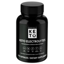 Perfecte Keto Electrolytes Capsules, Glutenvrij, Elektrolyt Supplement met Magnesium, Calcium, Kalium en Natrium, Hydratatie, Energie, Herstel en Immuun Ondersteuning, Unflavored, 120 Servers