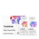THORNE - Multi-vitamine Elite - Supplément nutritionnel quotidien - La formule AM soutient la production d'énergie cellulaire et la formule PM soutient le sommeil reposant* - Sans gluten, sans lait - 180 capsules - 30 portions