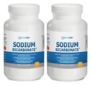 Biologische Natriumbicarbonaat Alkaline Capsules - Verhoogt de niergezondheid, neutraliseert maagzuur met Alkaliserende Superfoods, Ondersteunt het immuunsysteem en Atletische prestaties, Snelle Relief Antacida 2 Pack