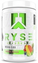 RYSE BCAA Poudre EAA - Snocone Tropical - 5g Acides aminés à chaîne ramifiée, 3g Aminos essentiels, électrolytes sans sucre pour la récupération musculaire, l'hydratation et la force avant et après l'entraînement - 30 portions