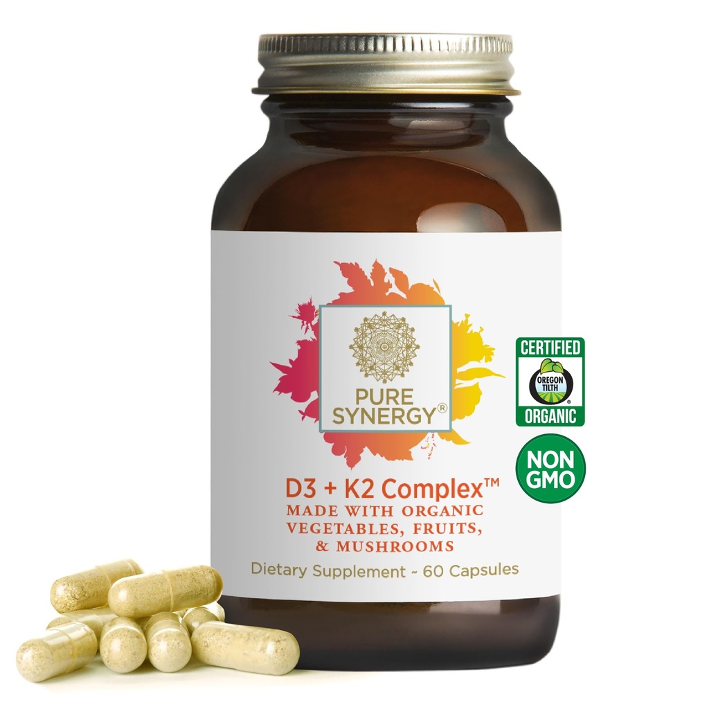 PURE SYNERGY D3 + K2 Complexe 