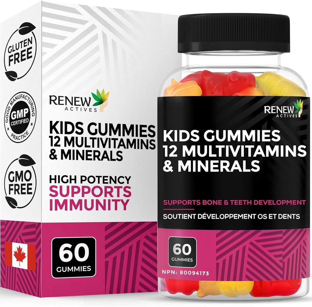Renew Actives Kids Multivitamine 4 Gummies per Serving 
