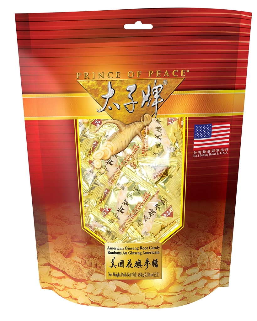 Prins van de Vrede Amerikaanse Ginseng Root Candy (1 lb)