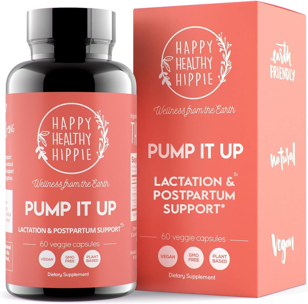 Happy Healthy Hippie Pump It Up Borstvoeding Supplement 