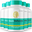 Neuro Defender Hersensupplementen voor Geheugen en Focus Capsules NeuroDefender Advanced Formula Brain Health Support Pillen, Extra Strength Nootropics Neuro Defender Alle Natuurlijke Reviews (5 Pack)