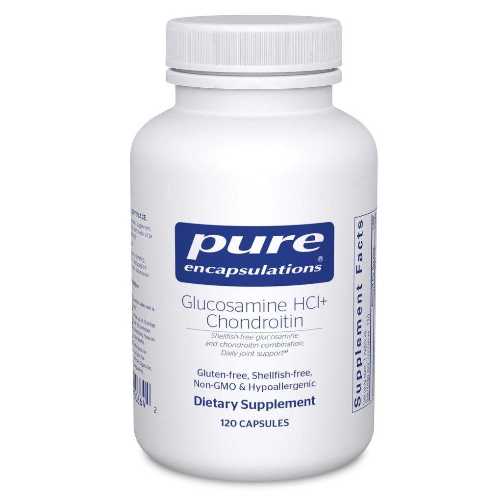 Pure Encapsulations Glucosamine HCl Chondroitin 