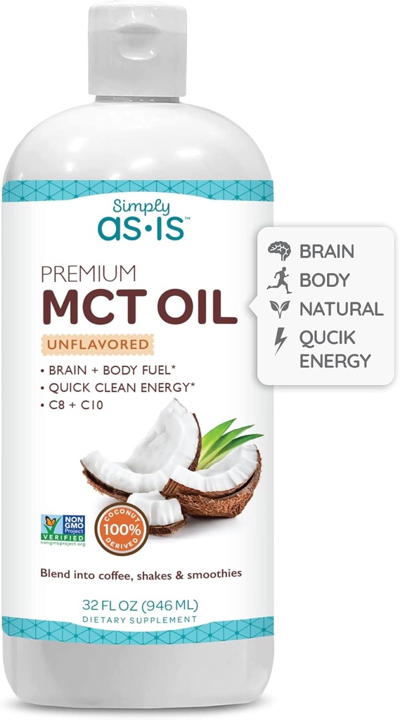 AS-IS Simply Premium MCT Oil C8 & C10 