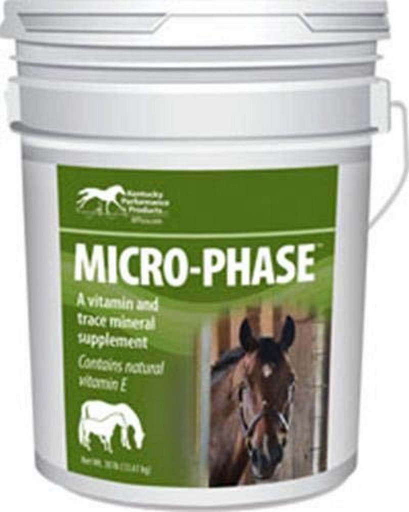 044047 Microfase vitamine en mineraalsupplement voor paarden, 30 lb