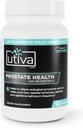 Utiva Prostate Health Supplement voor mannen - Natuurlijke formule voor prostaatfunctie en urinestroom - Beta-Sitosterol en Saw Palmetto Prostate Supplement - Made in Canada, 90 Softgels