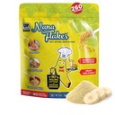 Nana Flakes 100% Pure Banana Flakes Food Powder 4 lbs - Great Source of Kalium & Fiber, for Digestive Health & Occasional Diarrhea, Meal Thicking - Natural & Soothing (4 lbs Bag)