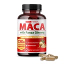 Complexe de racines de la maca à base de plantes vitales avec Ashwagandha, Tongkat Ali, Tribulus, Horny Goat Weed & Panax Ginseng – support à base de plantes pour l'énergie et la performance – approvisionnement 90 jours