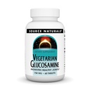 Source Naturals Glucosamine végétarienne, favorise la santé des articulations*, 750 mg - 60 comprimés