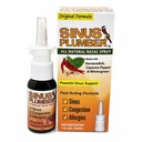 Sinus Plumber Pepper Nasal Spray, Allergie en Sinus Relief, Congestie, Hoofdpijn, 1 fl oz