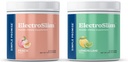 Simple Promise ElectroSlim Bundle Saveur - Citron Lime et Peach - Support d'hydratation en poudre d'électrolytes sans sucre avec électrolytes essentiels - Pas de formule de sucre pour équilibre énergétique quotidien