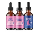 JoySpring zink met vitamine C supplementen voor kinderen, Immune Boost voor een ondersteund immuunsysteem, en Melatonine druppels voor kinderen slaapondersteuning