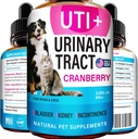 Cat & Dog UTI Treatment - UTI Medicine & Urinaire Tract Infection Treatment for Pets - Nierondersteuning - Blaascontrole voor honden Incontinentie - Cat UTI Remedy - Cranberry Supplement - US Made - 2fl.oz