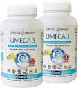 Eniva Omega-3 Visolie Hoge EPA/DHA Premium Visolie Dagelijks supplement 2 Pack (240 caps)