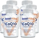 Onderzoek Geverifieerde CoQ10-100% Pure Extra Strength 300mg CoQ10 Verbeterde Absorptie en Biobeschikbaarheid met Bioperine - Boost Antioxidant Niveaus, Verbeter Cardiovasculair Gezondheid, 360 Vegan Capsules