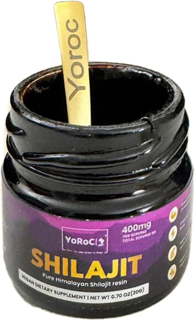 Shilajit, Pure Himalaya Shilajit Resin, Dieetsupplement, Net Wt 20gm(0,70oz)
