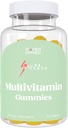 Laura Posada Multivitamine Gummies Dagelijkse Voedingsvitaminen & Mineraal Ondersteunt Metabolisme & Algemeen Welzijn Vitaminen A, C, D, E & Meer! Metabolisme & PMS 100% Natural Non-GMO, 30 Count Made in USA