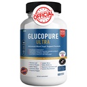 Gluco Pure Ultra Dietary Supplément, 60 Capsules, la force maximale, soutient des niveaux de sucre de sang sains, optimise la santé globale (1)