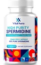 Supplément vital de l'aura spermidine - 10mg x 120 capsules
