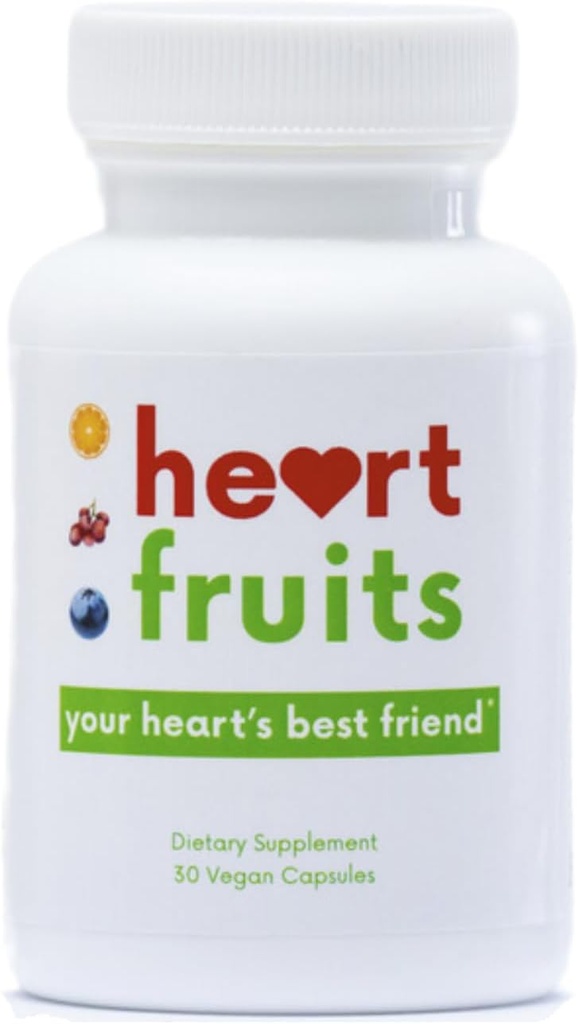 Heart Fruits - Heart-Healthy Olives & Acai Berries Supplement | Rich in Antioxidants, Monounsaturated Fats, and Fiber Made in The USA