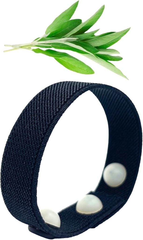 Bande de refroidissement Flash chaud - Bracelet d'acupression Sommeil & Balance – Bande de soulagement parfumée pour la ménopause – AcuBalance Wellness