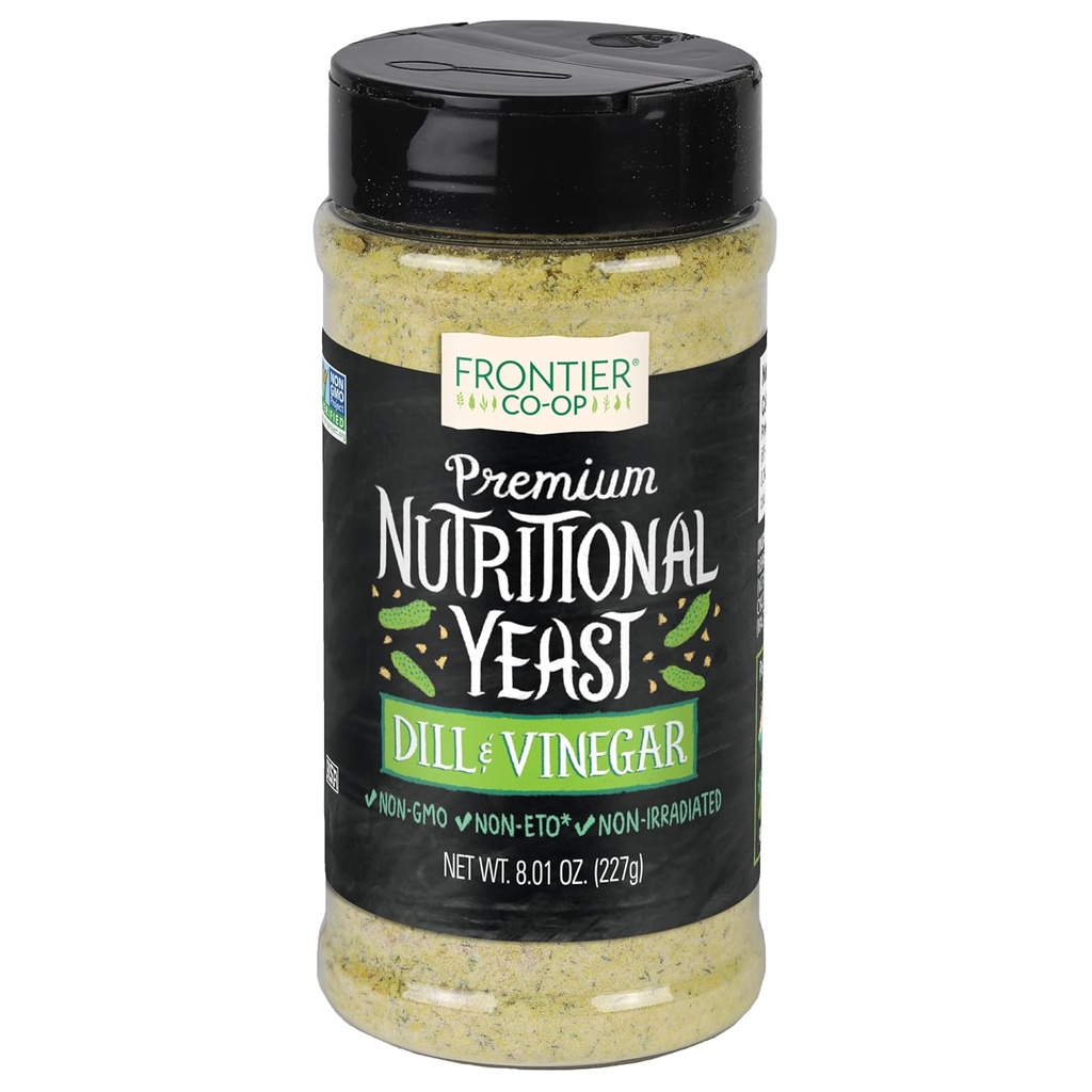 Frontier Dill & Vinegar Nutritional Gist Blend, 8,01 Ounce