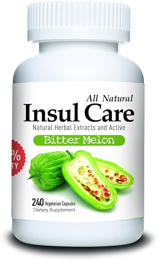 Gabby Insul Care Bitter Melon Natuurlijke Kruidenextracten (10:1) Actieve 500mg 240 Capsules Made in USA