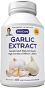 ANDREW LESSMAN Knoflook Extract - 180 Capsules - Ontgeurde natuurlijke Knoflook Extract. Beschermende Zwavelverbindingen. Puur, zacht, reukloos. Geen nasmaak, geen maagontsteking, geen additieven