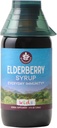 WishJarden Herbs Sirop biologique pour les enfants - Sirop pour les enfants avec mûre noire, Astragalus, Peel orange et miel, Booster quotidien pour les enfants, enfants 1+, Pas de sucre ajouté, 4oz