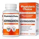 Arts KEUZE Ashwagandha Supplement - 1950mg Biobeschikbaarheid Biologische Ashwagandha Wortelpoeder - Black Pepper Extract, Stress Support, Mood Support Supplement, 90 Veggie Ashwagandha Capsules
