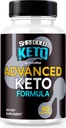 Shredded Keto Pillen, Premium Keto Shred gewichtsverlies Capsules, Alle Natuurlijke Keto Supplement ter ondersteuning van Fitness en Body Goals, Officiële ShreddedKeto Reviews (60 Capsules)