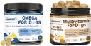 Omega 3 & Multivitamine voor honden algemene gezondheid