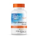 Arts' Best High Absorptie CoQ10, Hart en energie ondersteuning, USP geverifieerd, natuurlijk gefermenteerd CoQ10, Non-GMO Glutenvrij, Sojavrij, Vegan 180 Veggie Caps