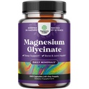 Pure Magnesium Glycinate Supplement 400mg Per Serving - Vegan High Absorptie Chelated Magnesium Capsules for Women & Men with Elemental 400mg for Mood Sleep and Relaxation Support - 240 Tel.