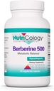 Nutricology Berberine 500mg Supplement - Multi-Faceted Metabole Ondersteuning, Ondersteunt gezonde cholesterol, Indiase Barberry Root, Hypoallergeen, Vegetarische Capsules - 90 Tellen