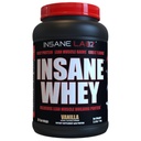 Insane Labz Insane Whey, 100 % Muscle Building Whey Protein, BCAA Profile Amino, Mass Gainer, Remplacement des repas (Vanilla, 30 portions)