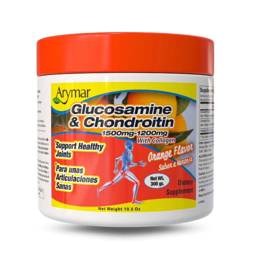 Arymar Glucosamine 1500 mg + Chondroitin 1200 mg met Collageen