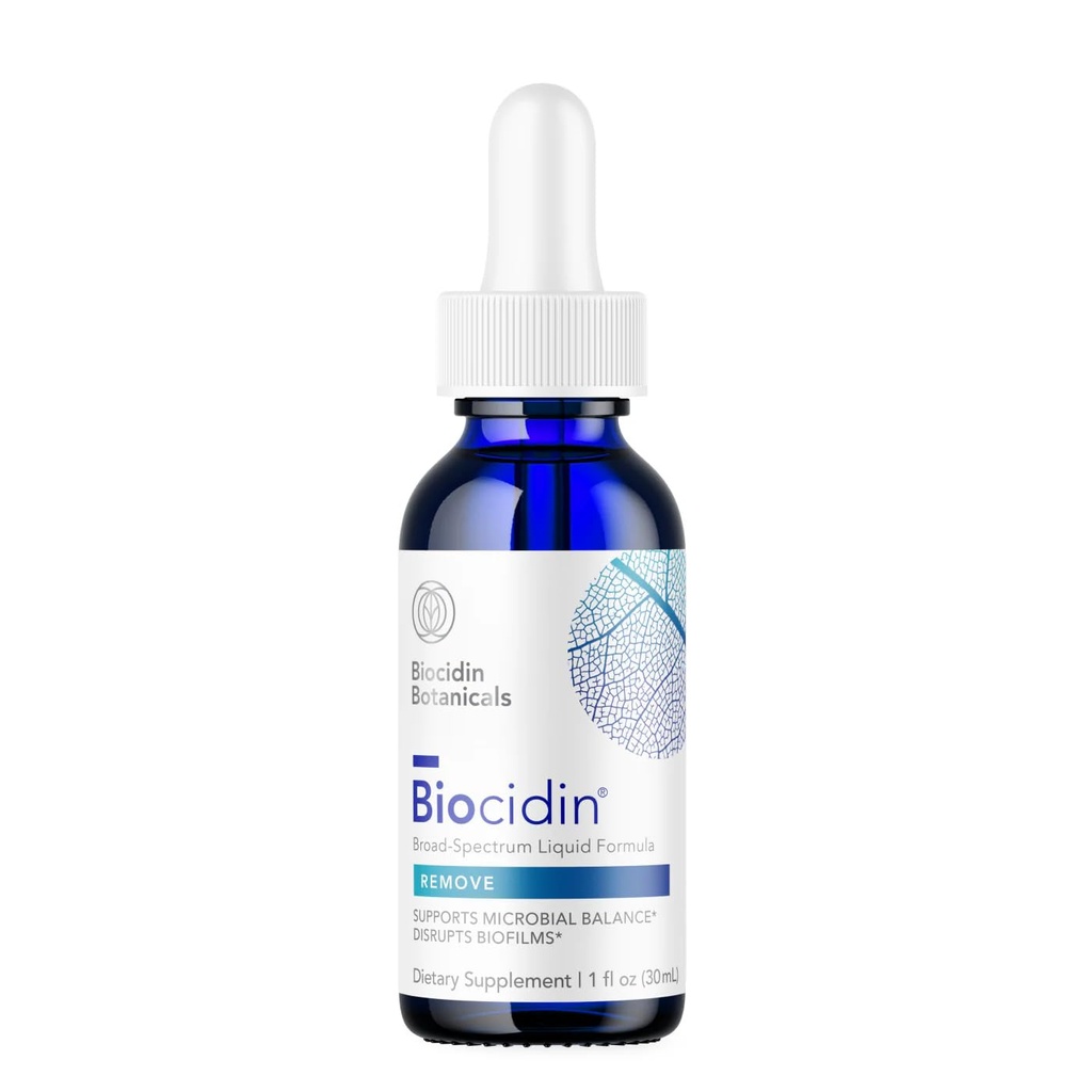 Biocidin Liquid Formula - Biofilm Buster & Broad-Spectrum Botanicals for Gut Detox Cleanse Support - Promoot Microbial Balance, Gut Health & Uitverkoop van ongewenste microben (1 Oz)