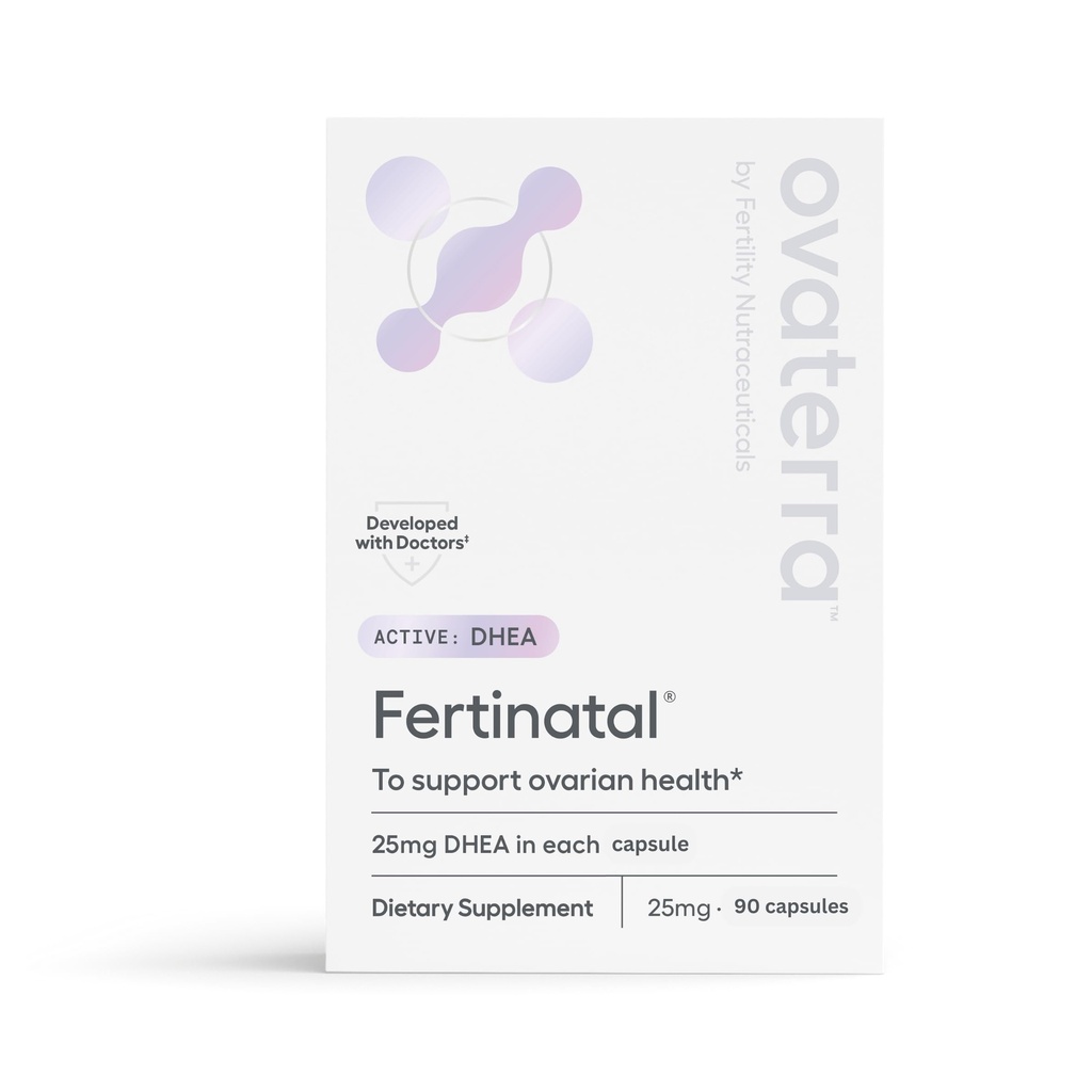 Gemicroniseerde DHEA Vrouwelijke natuurlijke plantaardige vruchtbaarheid Supplement 90-25mg Capsules - 28 dagen levering