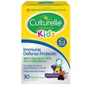 Culturelle Immune Defense Probiotic met vitamine C, vitamine D en zink + vlierbes, non-GMO, 4-in-1 Immune Ondersteuning voor kinderen leeftijden 3+*, gemengde Berry kauwtabletten, 30 Tellen