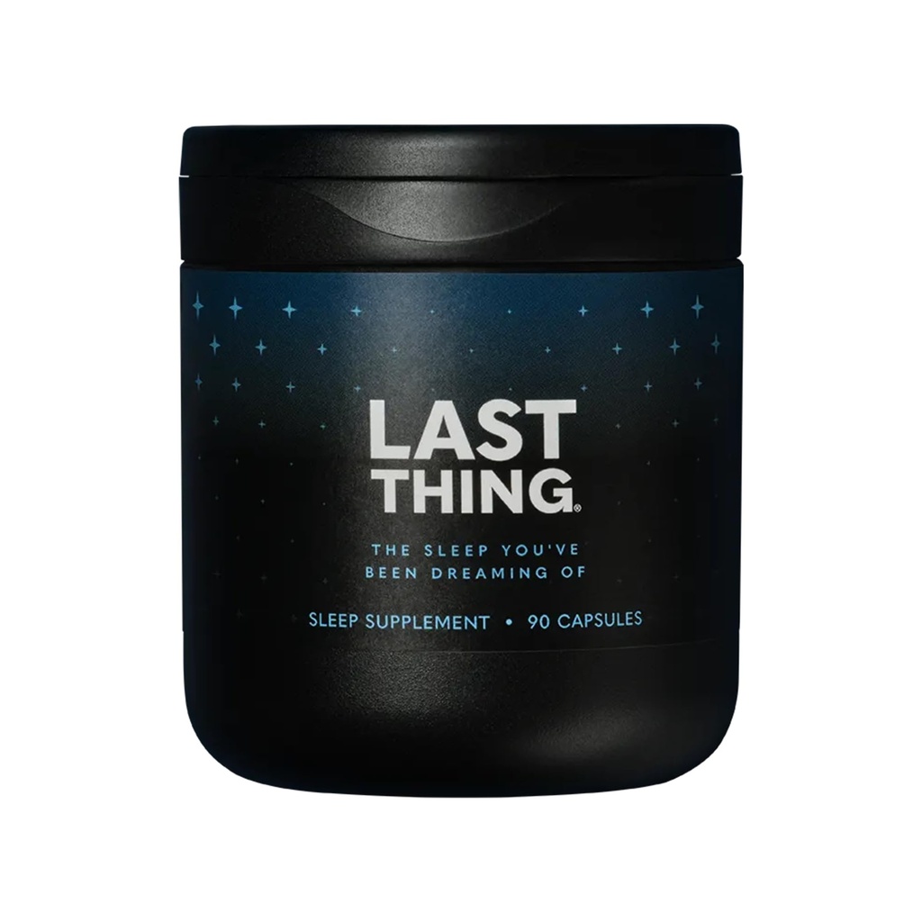 BODi Last Thing Complete Slaap Supplement met L-theanine, Ashwagandha, Magnesium Glycinate, Melatonine - Kalmerende Nacht tijd Stress Defense voor diepe herstellende Slaap - 30 dagen Supply (90 Capsules)